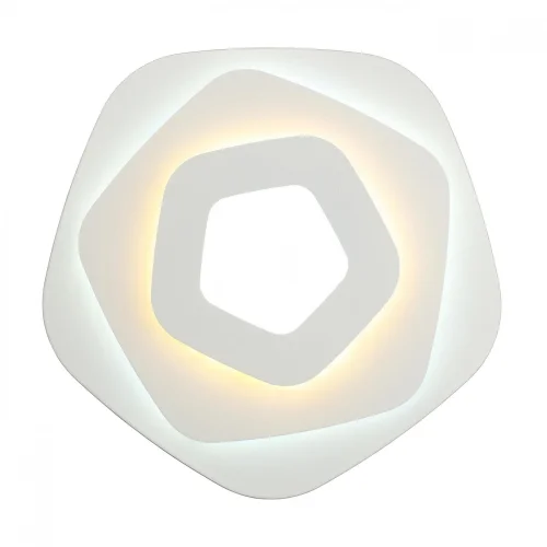 Бра LED Avola OML-07701-30 Omnilux белый на 1 лампу, основание белое в стиле хай-тек современный 