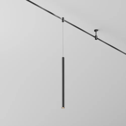 Трековый подвесой светильник Focus Led Flarity 3000K 5Вт 60° TR156-1-5W3K-B Maytoni чёрный для шинопроводов серии Magnetic trаck system Flarity чёрный фото 3