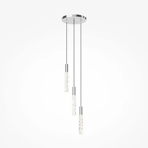 Светильник подвесной LED Selemo MOD328PL-L9CH3K Maytoni прозрачный на 1 лампу, основание хром в стиле современный фото 6 Светильник подвесной LED Selemo MOD328PL-L9CH3K Maytoni прозрачный на 1 лампу, основание хром в стиле современный фото 6