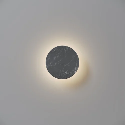 Бра LED Basic Texture MOD461WL-L5BK Maytoni чёрный на 1 лампу, основание чёрное в стиле современный отражённый свет фото 6