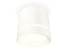 Светильник накладной XS8110006 Ambrella light белый 1 лампа, основание белое в стиле хай-тек круглый