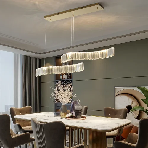 Светильник подвесной BERTOLDA LONG B Chrome 220716-23 ImperiumLoft прозрачный на 2 лампы, основание хром в стиле современный фото 13