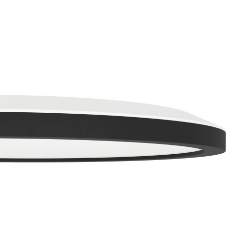 Светильник потолочный LED Rovito-Z 900091 Eglo белый 1 лампа, основание чёрное в стиле современный умный свет фото 3