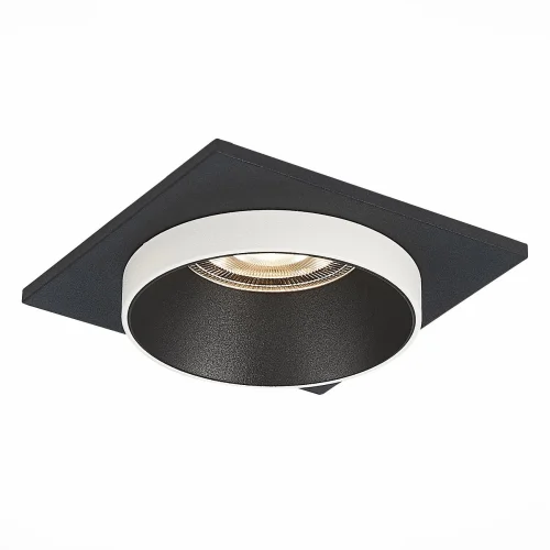 Светильник точечный Chomia ST206.418.01 ST-Luce чёрный 1 лампа, основание чёрное в стиле современный хай-тек  фото 3
