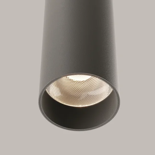 Светильник подвесной Focus LED P072PL-L12B4K-1 Maytoni чёрный на 1 лампу, основание чёрное в стиле современный хай-тек фото 15