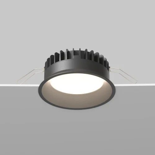 Светильник точечный LED Okno DL055-12W3-4-6K-B Maytoni чёрный 1 лампа, основание чёрное в стиле современный  фото 5