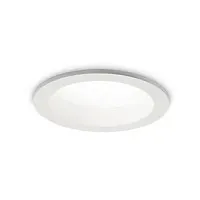 Светильник точечный LED BASIC FI WIDE 30W 3000K Ideal Lux белый на 1 лампу, основание белое в стиле современный 