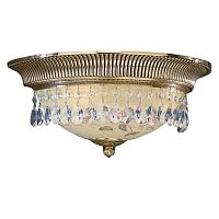 Бра A 6316/2  Reccagni Angelo бежевый 2 лампы, основание золотое в стиле классический 