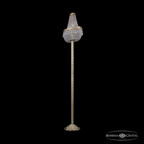 Торшер 19013T6/H/55IV-172 G Bohemia Ivele Crystal sp прозрачный 6 ламп, основание золотое в стиле классический
 фото 2