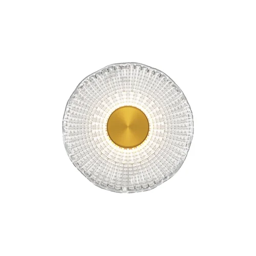 Бра LED Sparkle MOD343WL-L5BS3K3 Maytoni серый на 1 лампу, основание латунь в стиле современный хай-тек 