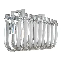 Бра Mayotte A1071AP-2CC Arte Lamp прозрачный на 2 лампы, основание хром в стиле современный классический 
