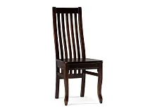 Деревянный стул Арлет венге коричневый 543606 Woodville, /, ножки/массив бука дерево/венге, размеры - ****450*550