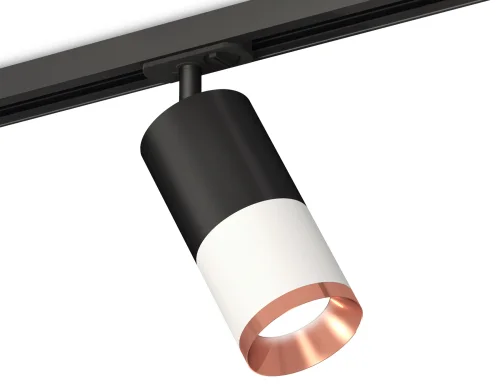 Трековый светильник Track System XT7401102 Ambrella light чёрный белый для шинопроводов серии Track System чёрный