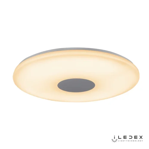 Светильник потолочный LED с пультом Jupiter Jupiter-60W-Opaque-Entire iLedex белый 1 лампа, основание белое в стиле современный хай-тек с пультом