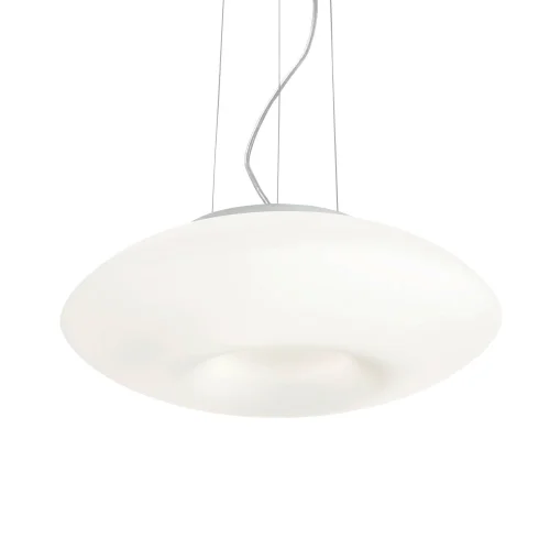 Светильник подвесной GLORY SP3 D40 Ideal Lux белый 3 лампы, основание никель в стиле современный 