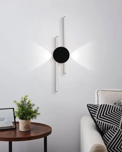 Бра LED Venticello 902123 Eglo чёрный на 1 лампу, основание чёрное в стиле хай-тек современный фото 3 Бра LED Venticello 902123 Eglo чёрный на 1 лампу, основание чёрное в стиле хай-тек современный фото 3