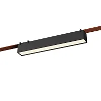 Трековый светильник LED Band ST456.446.12 ST-Luce чёрный для шинопроводов серии Band 