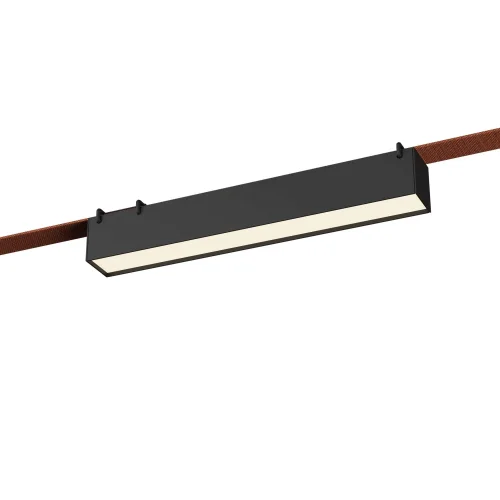Трековый светильник LED Band ST456.446.12 ST-Luce чёрный для шинопроводов серии Band 