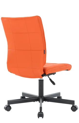 Операторское кресло EP-300 Экокожа Оранжевый EP 300 PU Orange Everprof, оранжевый/экокожа, ножки//, размеры - 840*955***430* фото 4