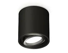 Светильник накладной Techno spot XS7532002 Ambrella light чёрный 1 лампа, основание чёрное в стиле хай-тек современный круглый