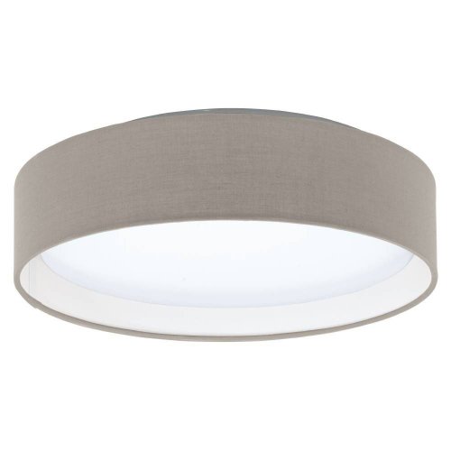 Светильник потолочный LED PASTERI 31589 Eglo серый 1 лампа, основание белое в стиле современный 