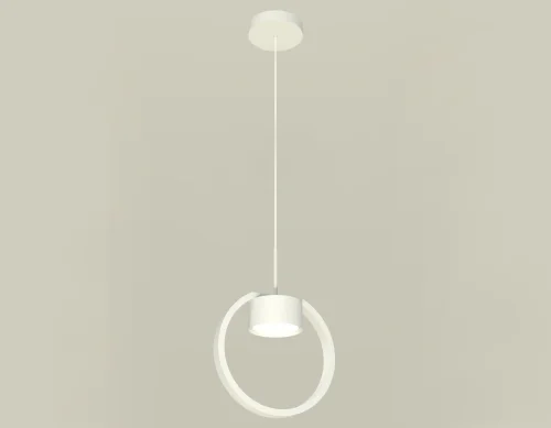 Светильник подвесной XB9101100 Ambrella light белый 1 лампа, основание белое в стиле модерн хай-тек 