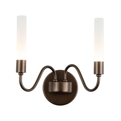 Бра LED Tentacoli 3014-2W Favourite белый на 1 лампу, основание коричневое в стиле современный 