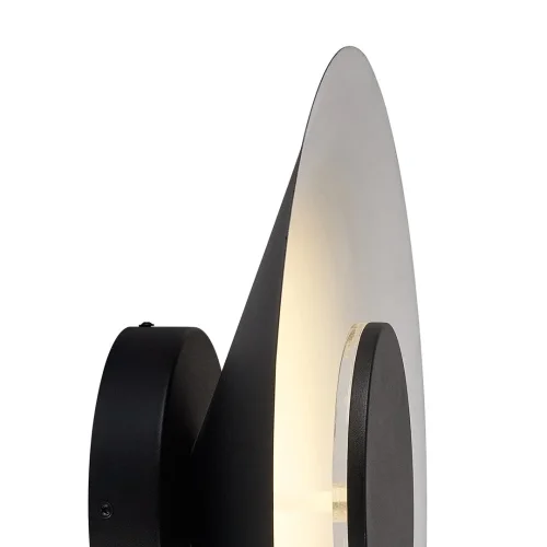 Бра LED Orion 8125 Mantra белый на 1 лампа, основание чёрное в стиле современный лофт хай-тек  фото 3