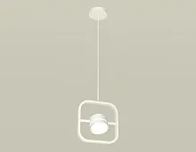Светильник подвесной XB9118152 Ambrella light белый 1 лампа, основание белое в стиле современный хай-тек 