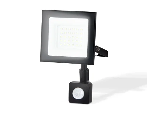 Прожектор LED ST8113 Ambrella light уличный IP65 чёрный 1 лампа, плафон чёрный в стиле хай-тек современный LED