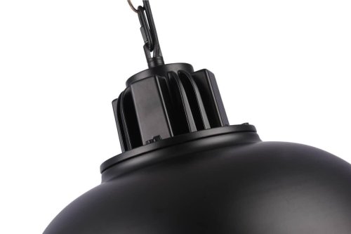 Светильник подвесной лофт Levi 441 VL6202P01 Vele Luce чёрный 1 лампа, основание чёрное в стиле лофт  фото 3