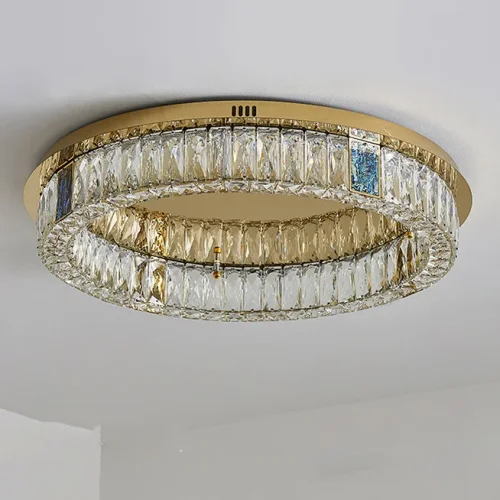 Люстра потолочная GERTRUDA D65 207828-23 ImperiumLoft прозрачная на 1 лампу, основание латунь в стиле современный фото 19