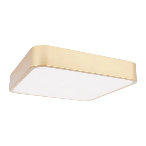 Светильник потолочный LED Flims 10228/C LOFT IT белый 1 лампа, основание золотое в стиле современный квадраты фото 3