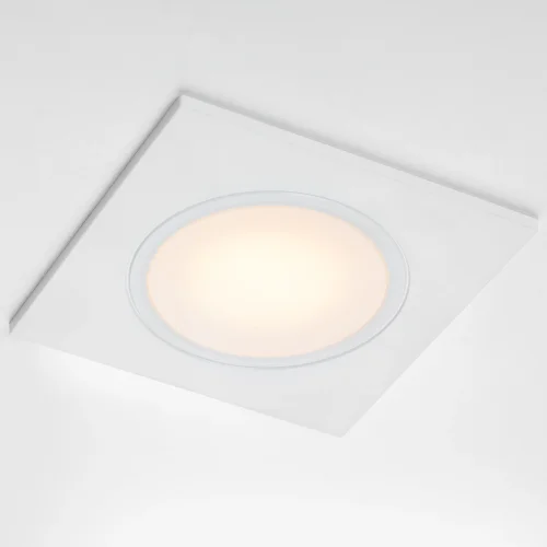 Светильник точечный Piano 012816 Lightstar белый на 1 лампу, основание белое в стиле современный квадратный фото 5