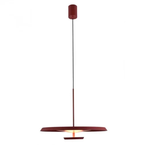Светильник подвесной LUCRETIA Red 219207-23 ImperiumLoft красный на 1 лампу, основание чёрное в стиле скандинавский фото 4