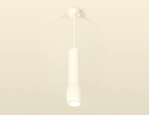 Светильник подвесной Techno spot XP1122002 Ambrella light белый 1 лампа, основание белое в стиле современный хай-тек  фото 2