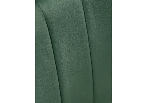Стул на металлокаркасе Kamelia dark green / gold 15317 Woodville, зелёный/велюр, ножки/металл/золотой, размеры - ****570*540 фото 6
