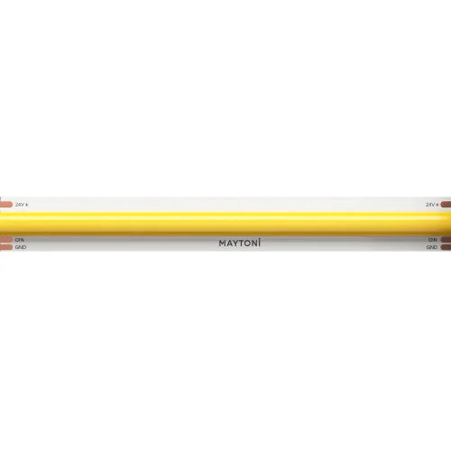 Светодиодная лента 24В COB 12Вт/м 3000K 5м IP 20 201254 Maytoni цвет LED тёплый белый 3000K, световой поток 720Lm