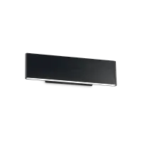 Бра LED DESK AP2 NERO Ideal Lux чёрный 1 лампа, основание чёрное в стиле модерн 