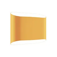 Бра Muro 808623 Lightstar янтарный жёлтый 2 лампы, основание серое хром в стиле хай-тек арт-деко 