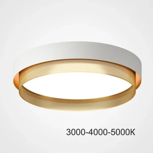 Светильник потолочный MALIA D55 White Brass Трехцветный свет 223852-23 ImperiumLoft белый на 1 лампу, основание белое в стиле скандинавский минимализм современный Светильник потолочный MALIA D55 White Brass Трехцветный свет 223852-23 ImperiumLoft белый на 1 лампу, основание белое в стиле скандинавский минимализм современный