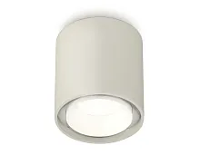 Светильник накладной Techno spot XS7724001 Ambrella light серый 1 лампа, основание серое в стиле хай-тек современный круглый
