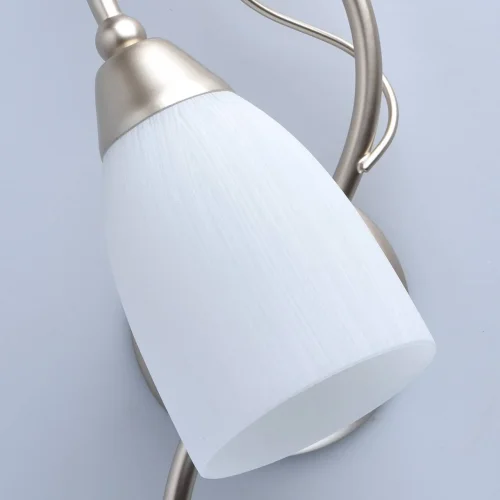 Бра Верона 334023401 MW-Light белый на 1 лампа, основание золотое в стиле флористика  фото 6