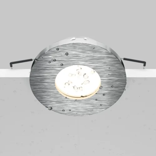 Светильник точечный Stark DL083-01-GU10-RD-S Maytoni серебряный 1 лампа, основание серебряное в стиле современный  фото 4