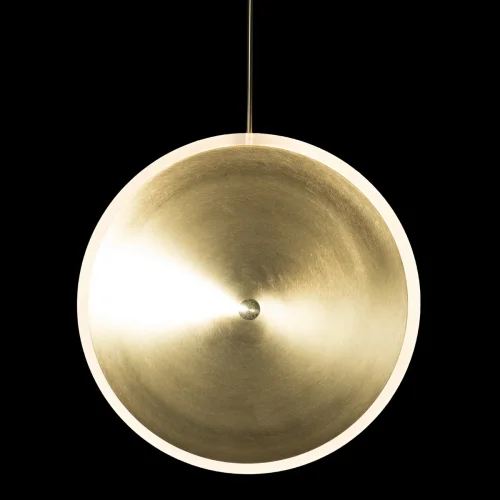 Светильник подвесной LED Ruedo 10035/300 LOFT IT золотой 1 лампа, основание золотое в стиле современный хай-тек  фото 4