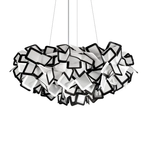 Люстра подвесная Слизия / Clizia 10231/780 Black LOFT IT белая чёрная на 5 ламп, основание в стиле арт-деко современный фото 3 Люстра подвесная Слизия / Clizia 10231/780 Black LOFT IT белая чёрная на 5 ламп, основание в стиле арт-деко современный фото 3