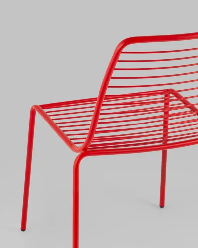Стул Дели металл красный УТ000039262 Stool Group, /, ножки//, размеры - *805***605*640 фото 3