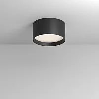 Светильник накладной LED Glare C091CL-12W4K-B Maytoni чёрный 1 лампа, основание чёрное в стиле современный 