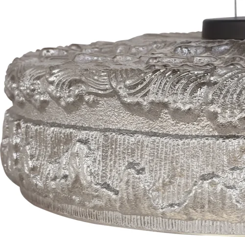 Светильник подвесной LED Antike SL6143.423.01 ST-Luce янтарный на 1 лампу, основание чёрное в стиле современный фото 2