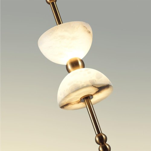 Светильник подвесной LED Feliz 6685/7L Odeon Light белый на 1 лампу, основание белое в стиле хай-тек фото 5